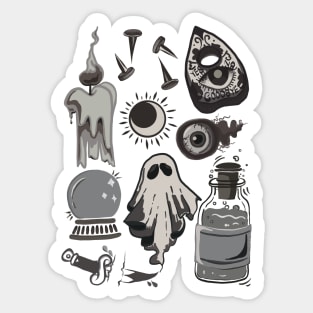 Spooky stuff Sticker